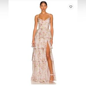 V. Chapman Caterina dress pink rose size 4